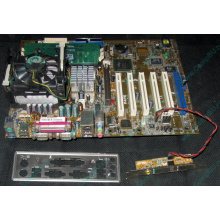 Материнская плата Asus P4PE (FireWire) с процессором Intel Pentium-4 2.4GHz s.478 и памятью 768Mb DDR1 Б/У (Новокуйбышевск)